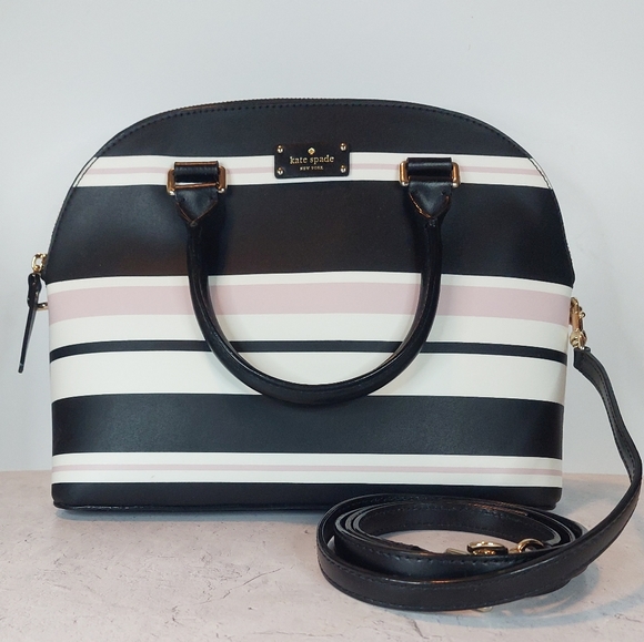 NWT Kate Spade Carli Grove Street Classic Stripe - Picture 1 of 9